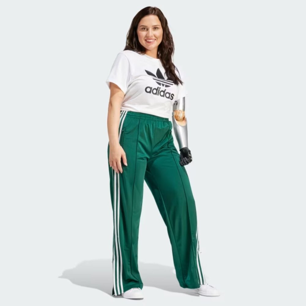 Adidas, Adicolor Firebird Loose Track Pants, Collegiate Green, Small